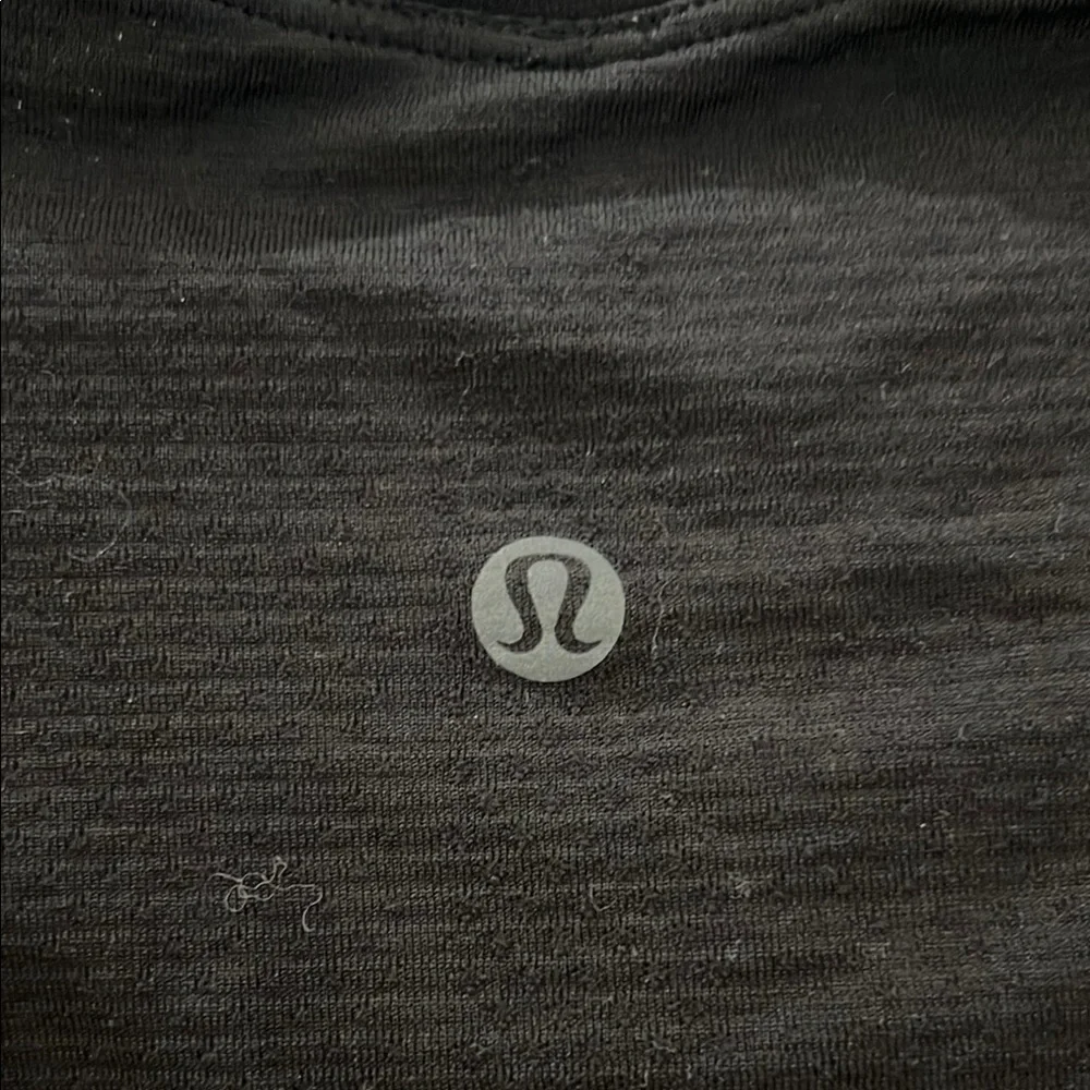 lululemon athletica Black Short Sleeve Performance Tee